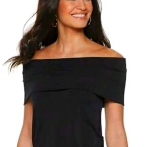 NWOT Jennifer Lopez Off-Shoulder Top